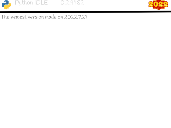 Python IDLE0.2.94