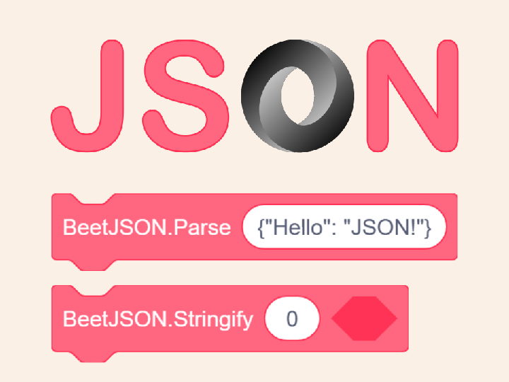Beet JSON - Parse & Stringify JSON in Scratch